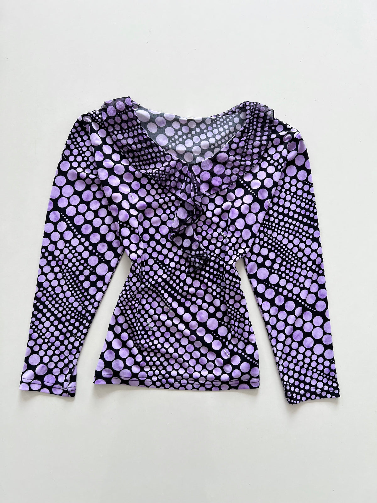 Ruffle Y2k Top-Bust 42 to 44