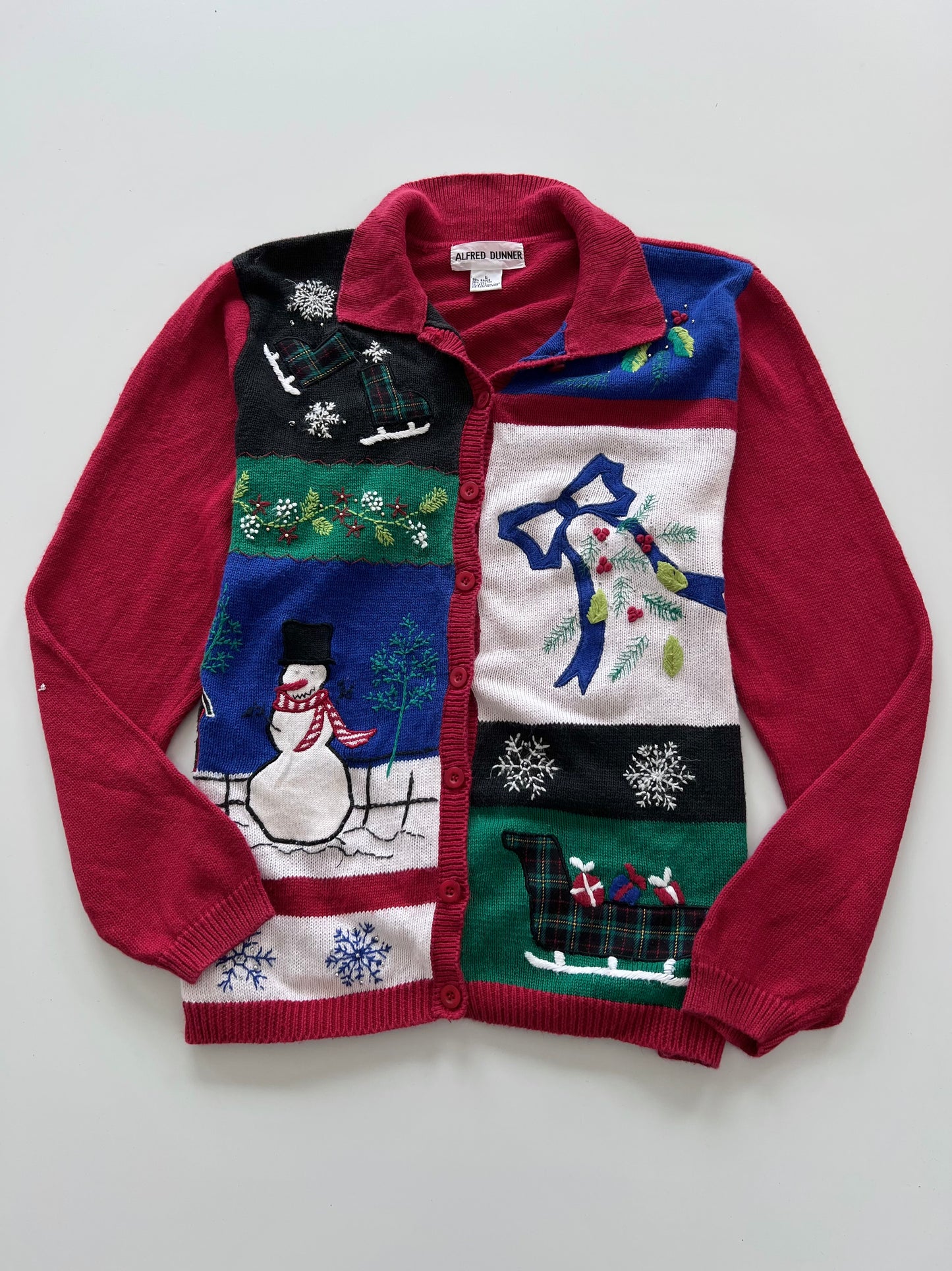 Alfred Dunner Christmas Sweater-Bust 48