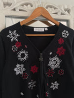 Load image into Gallery viewer, Breckenridge Embroidered Vintage Sweater-Bust 42