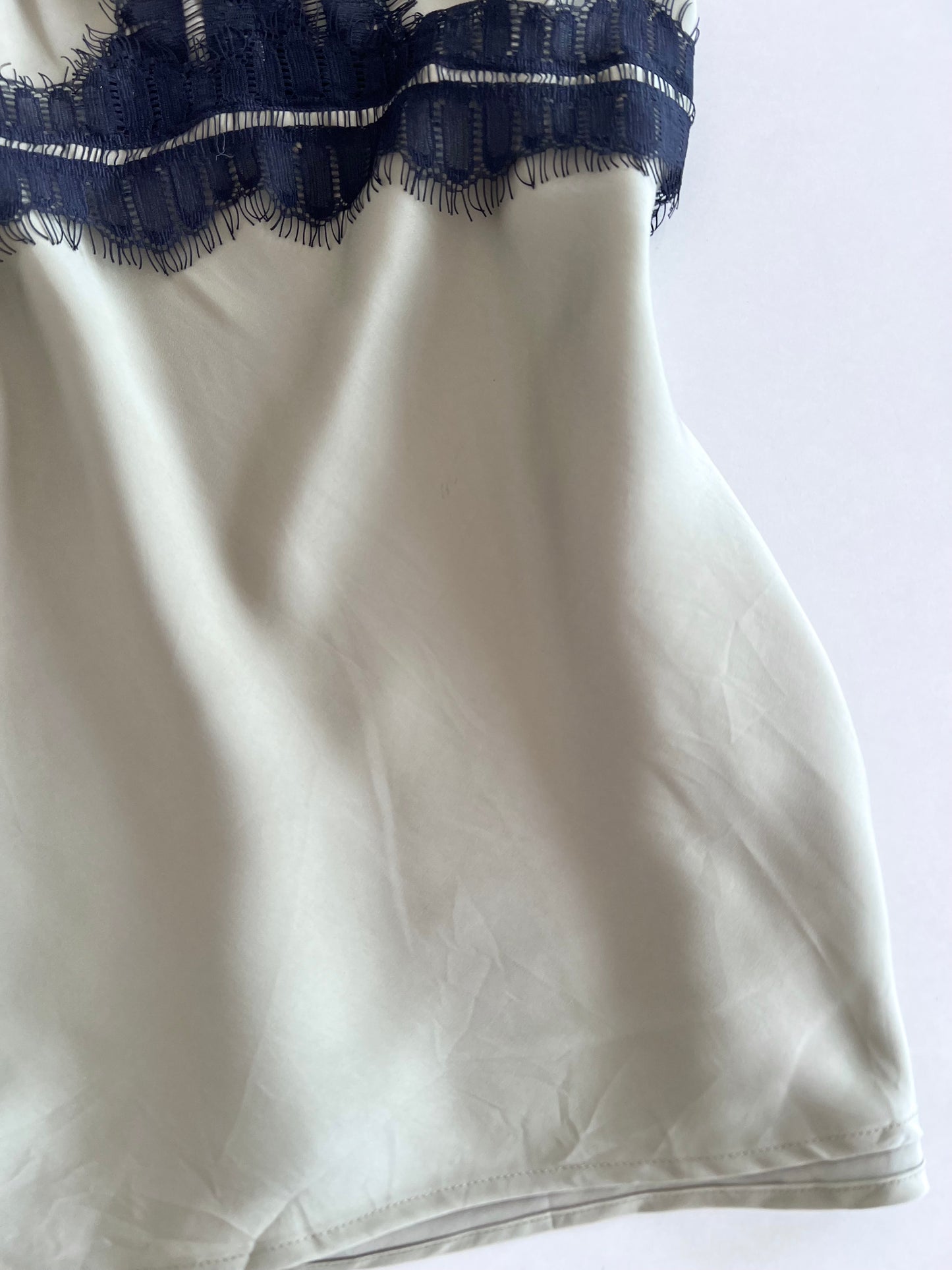 Next Satin Lace Top-Bust 34