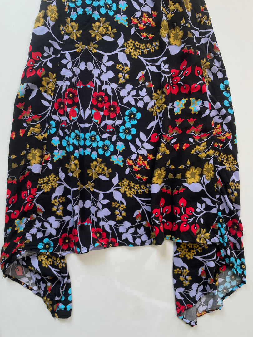 Asymmetric Cotton Skirt-Waist 30