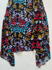 Asymmetric Cotton Skirt-Waist 30