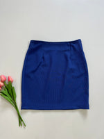 Load image into Gallery viewer, DEEP BLUE SKIRT - WAIST 26
