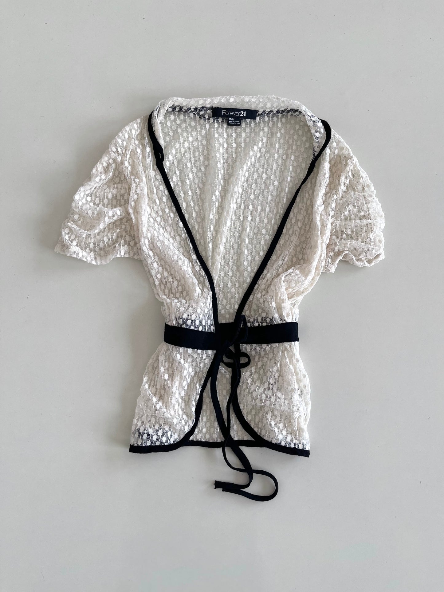 Forever 21 Sheer Top-Bust 34
