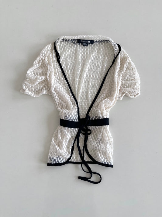 Forever 21 Sheer Top-Bust 34