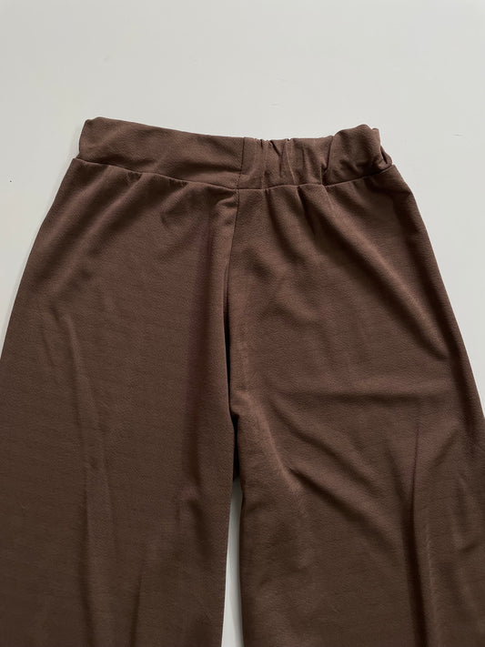 SOLID BROWN PANTS - WAIST 28 TO 32