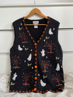 Load image into Gallery viewer, Vintage Christmas Sweater Vest-Bust 46
