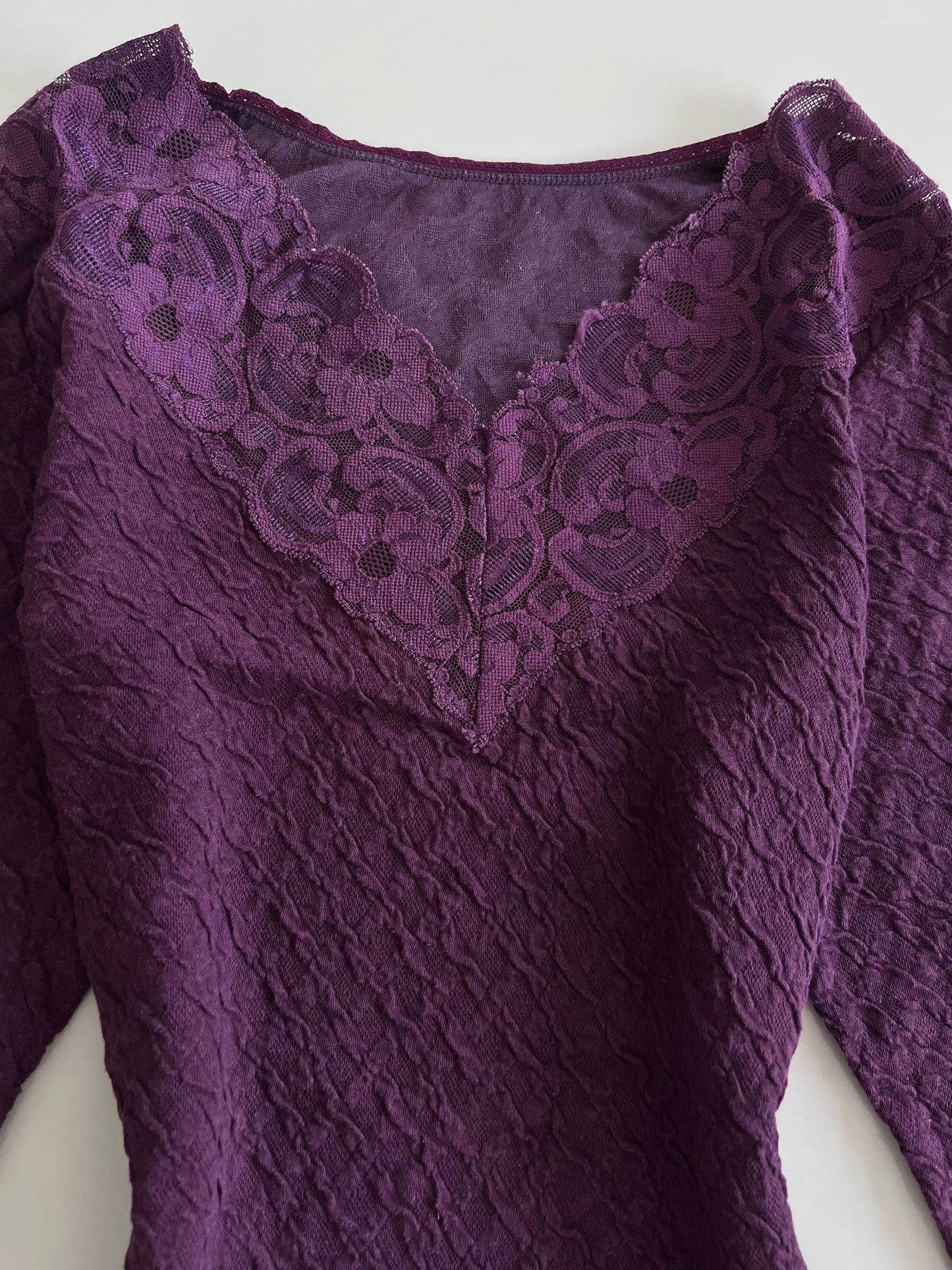 Lacy Vintage Top-Bust 34 to 36