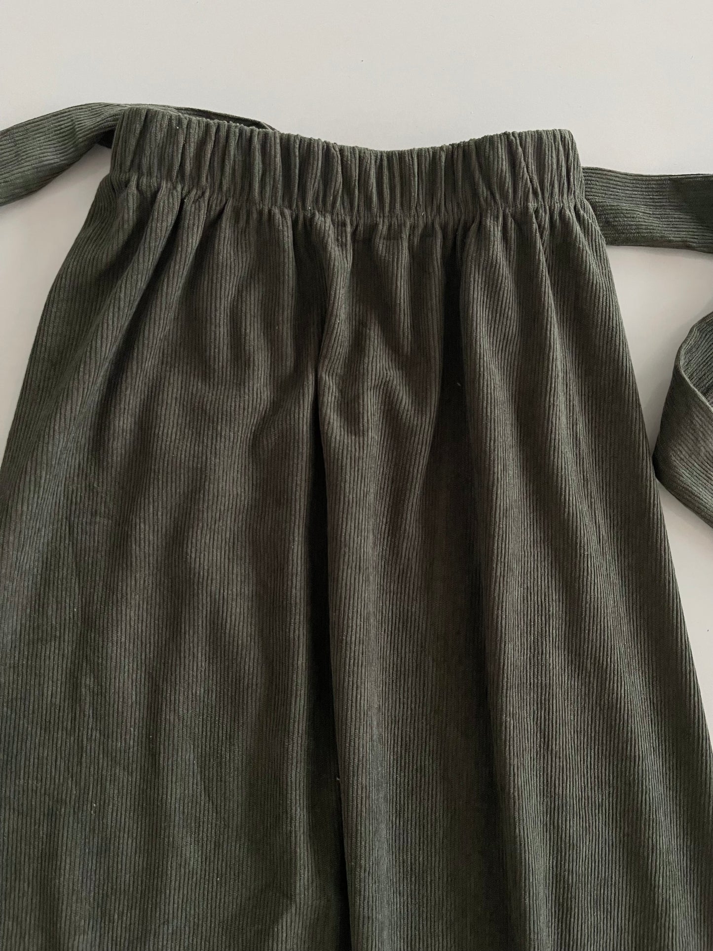 Corduroy Belted Vintage Skirt-Waist  30 to 34
