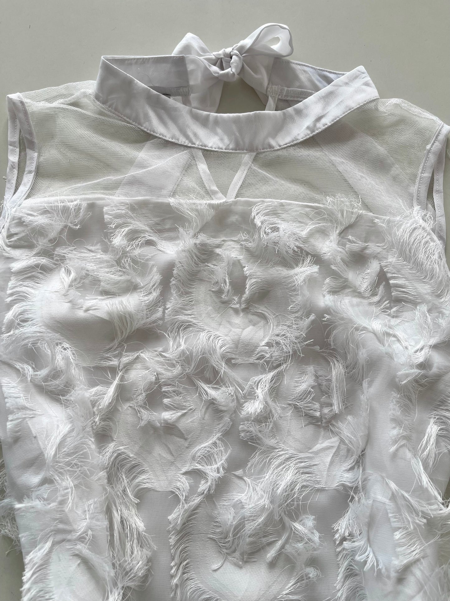 Featherwork Vintage Dress-Bust 40