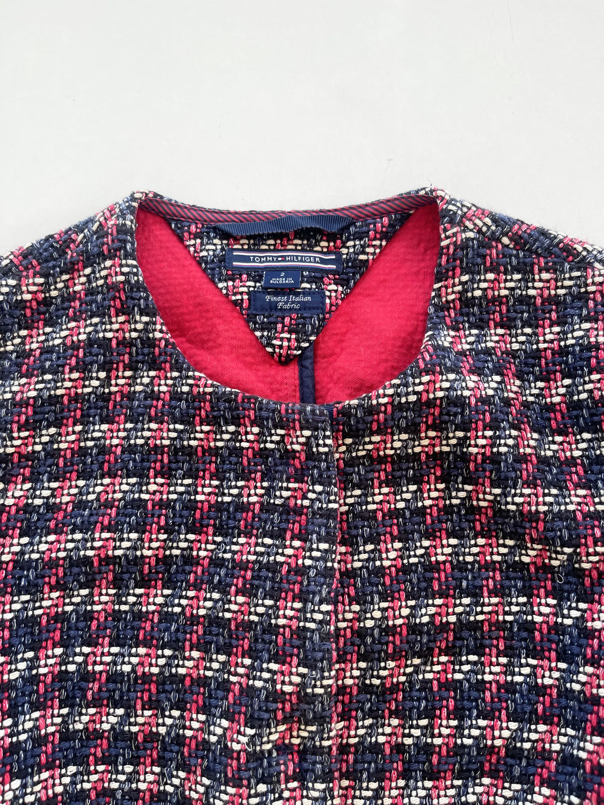 Tommy Hilfiger Vintage Tweed Jacket-Bust 30