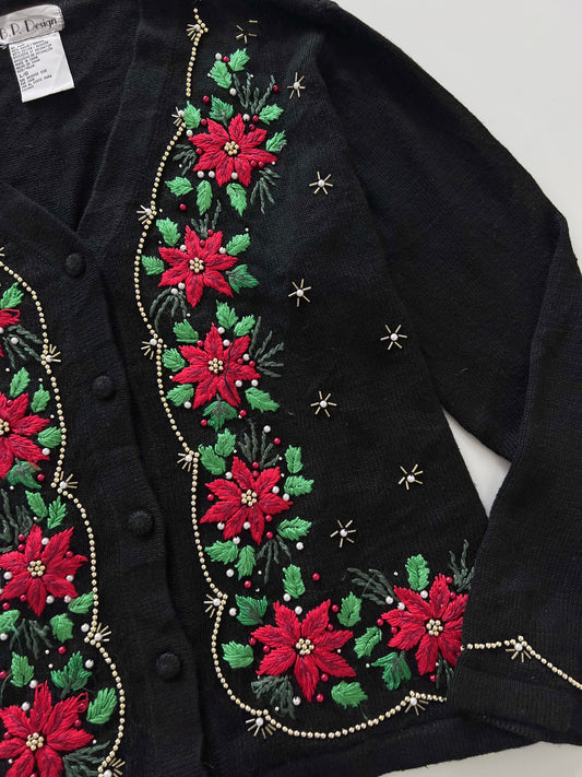 B P Design Hand Embroidered Sweater-Bust 48