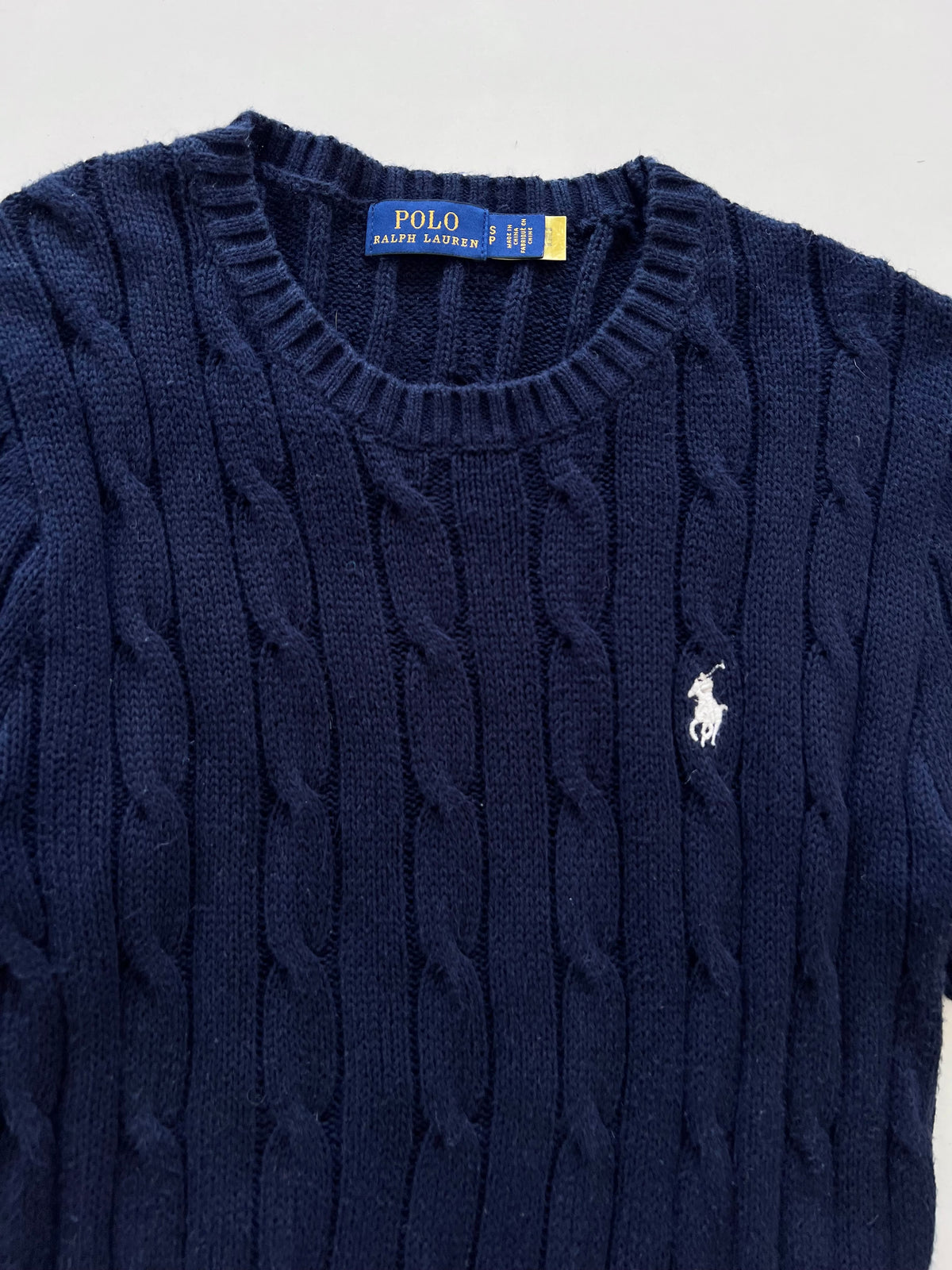 Ralph Lauren 100% Cotton Vintage Sweater-Bust 32 to 34