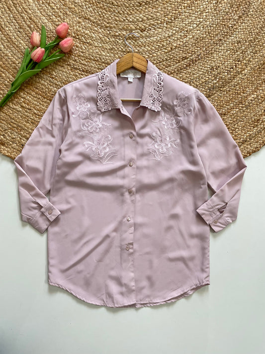 JOAN GOZZI EMBROIDERY SHIRT BUST-38