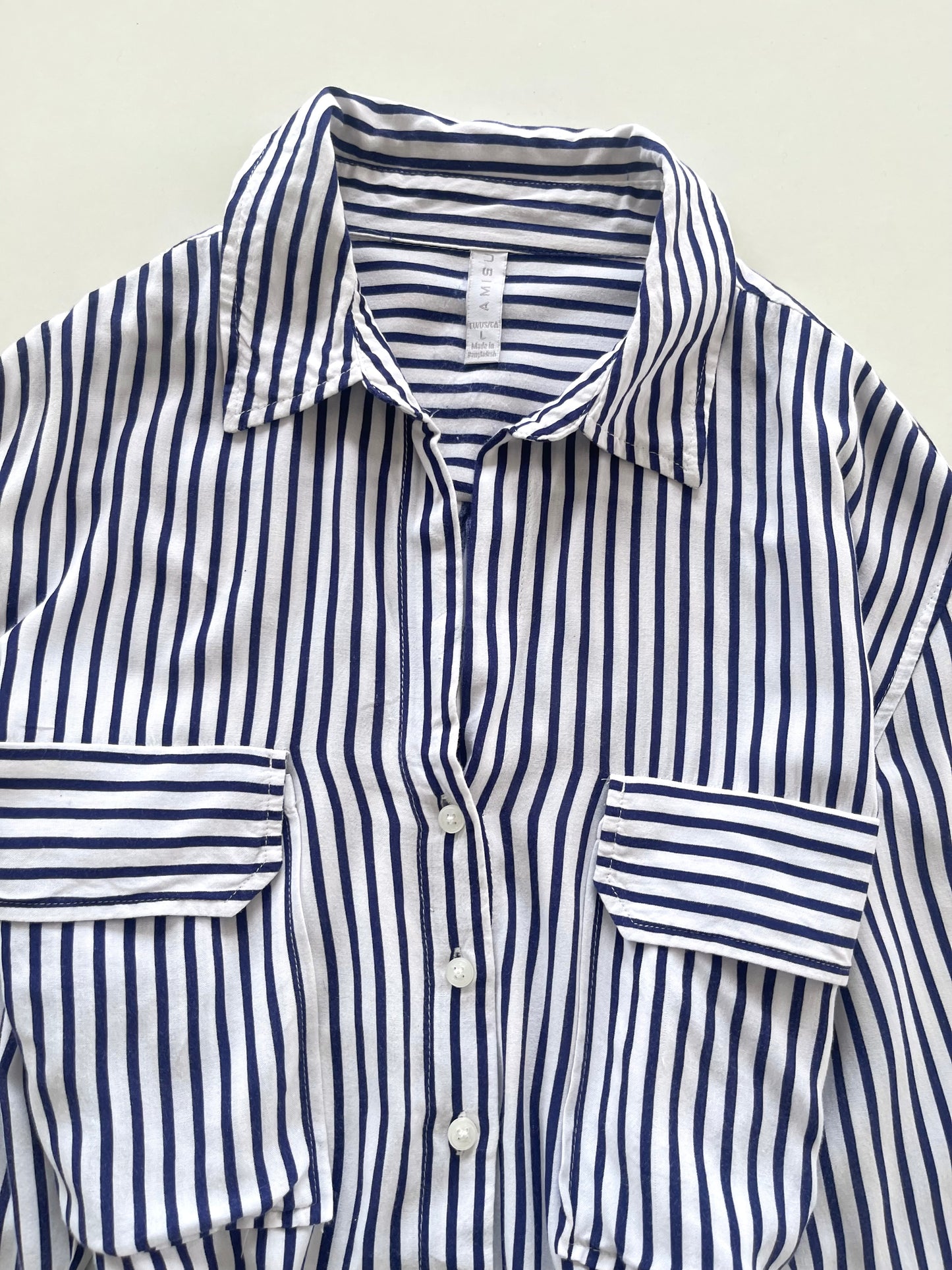 Amisu Striped Shirt-Bust 44