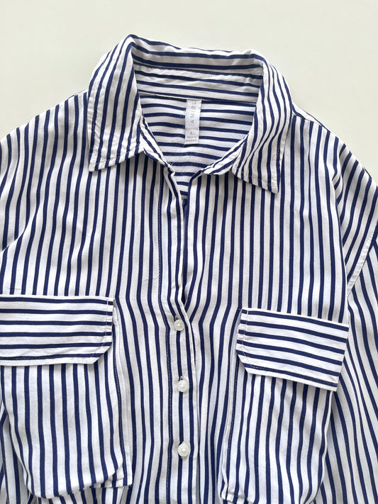 Amisu Striped Shirt-Bust 44