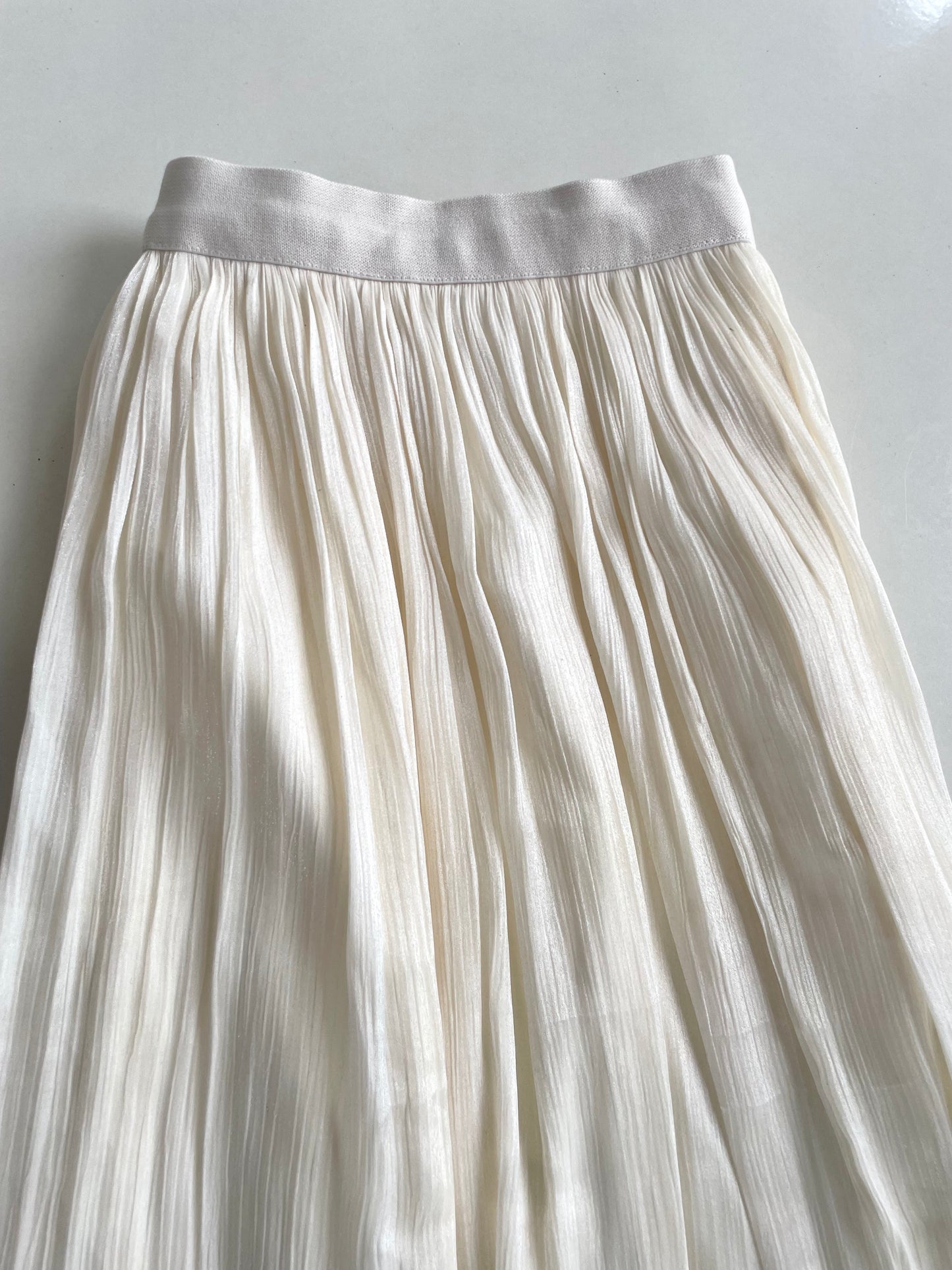 Metallic Organza Skirt-Waist 26 to 34