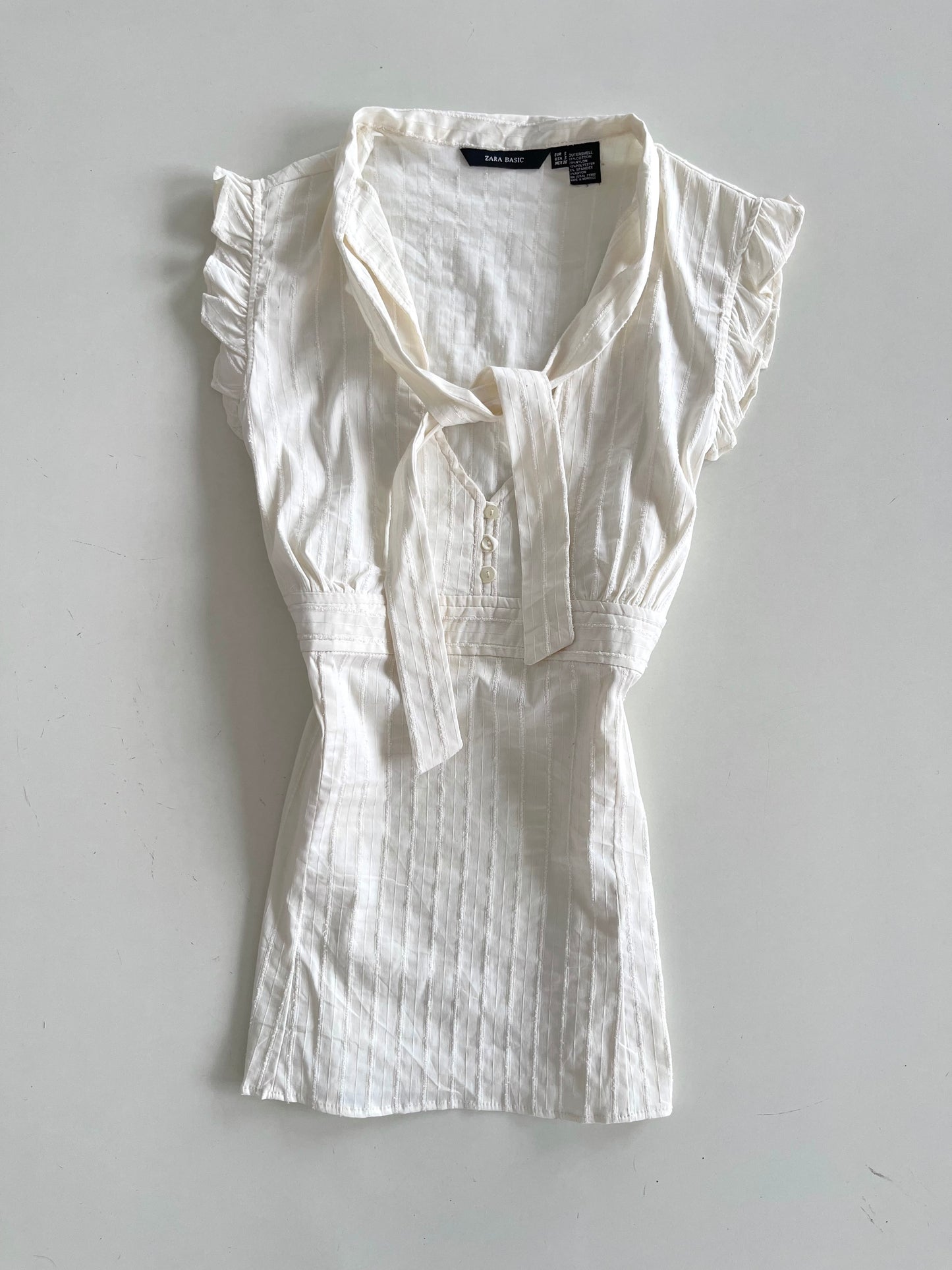 Zara Ruffle Top-Bust 34 to 36