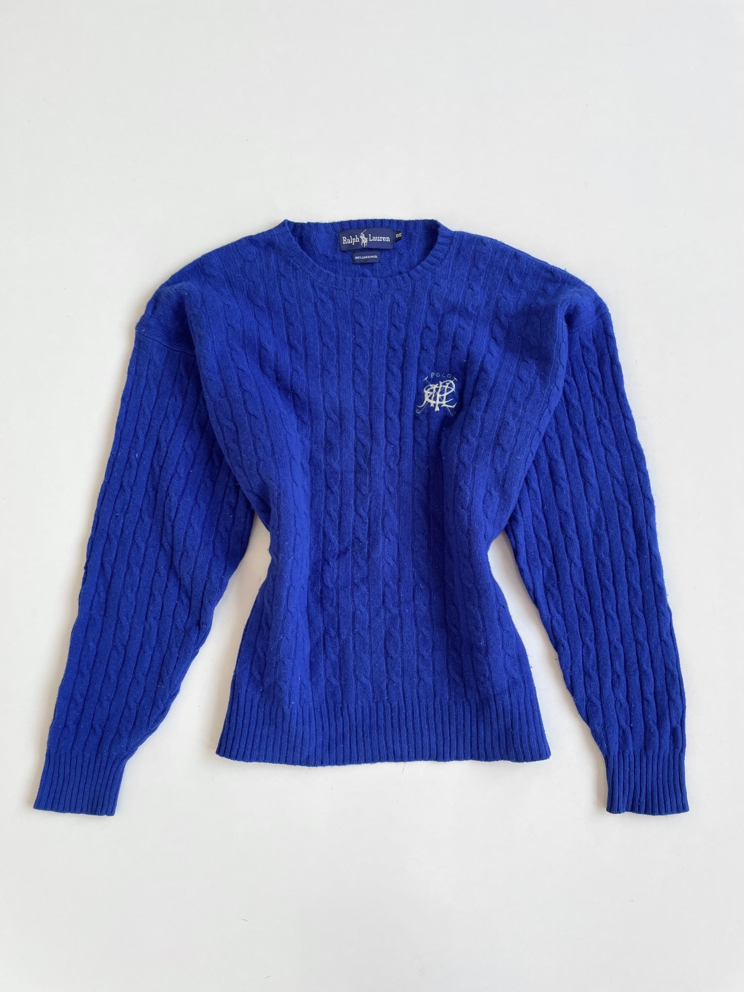 Ralph Lauren 100% Lambs Wool Vintage Sweater-Bust 40 to 42