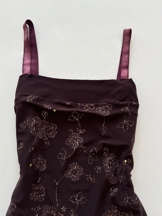 Moonlight Shimmer Vintage Top-Bust 32 to 34