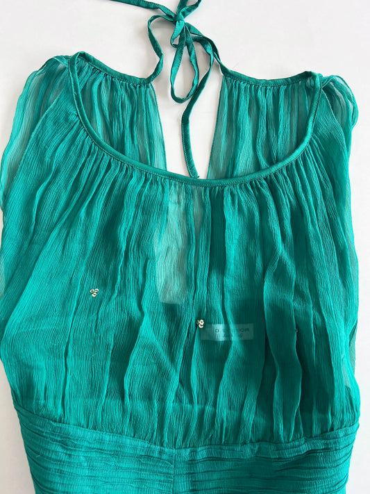 D.Exterior 100% Seta Silk Dress-Bust 36