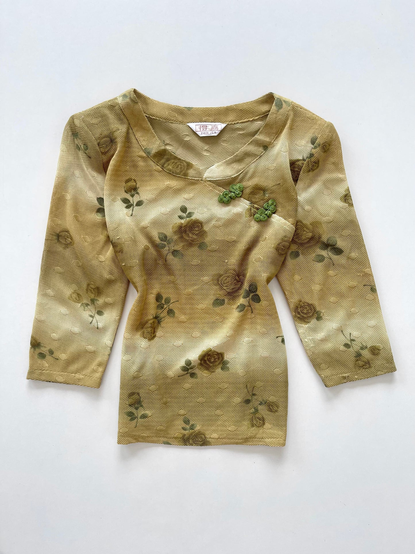 Chinese Sheer Top-Bust 36 to 38