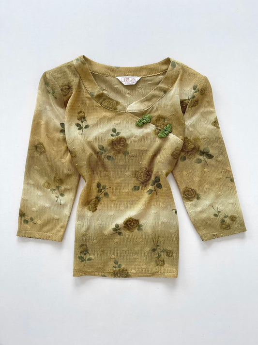 Chinese Sheer Top-Bust 36 to 38
