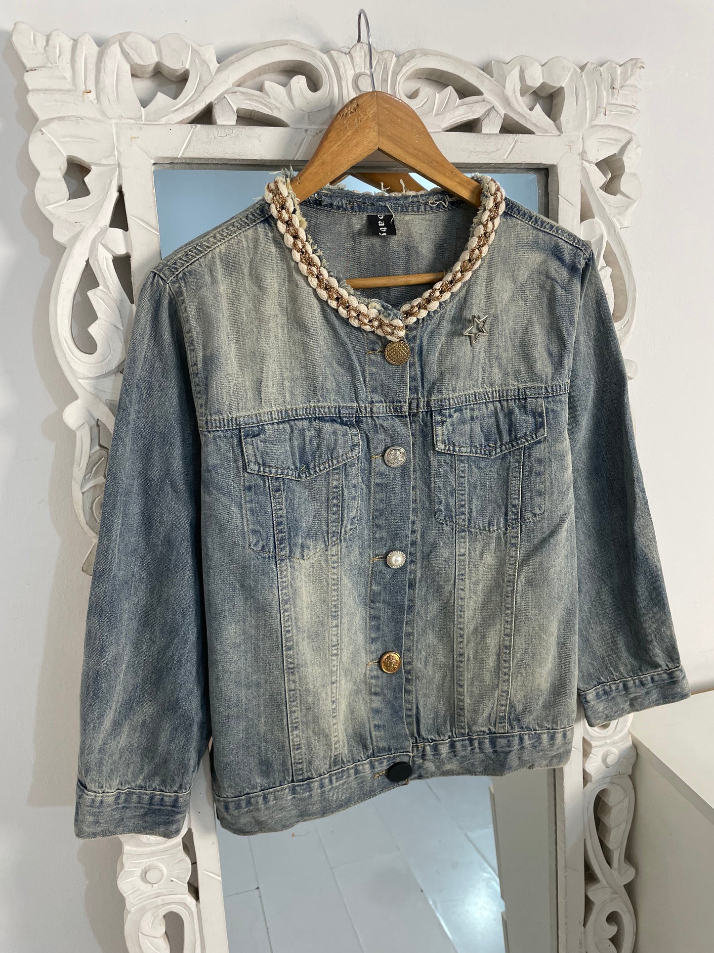 Vintage Denim Jacket-Chest 40