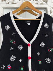 Holiday Editions Christmas Sweater Vest-Bust 44