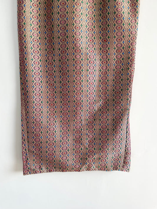 Satin Jacquard Skirt-Waist 28