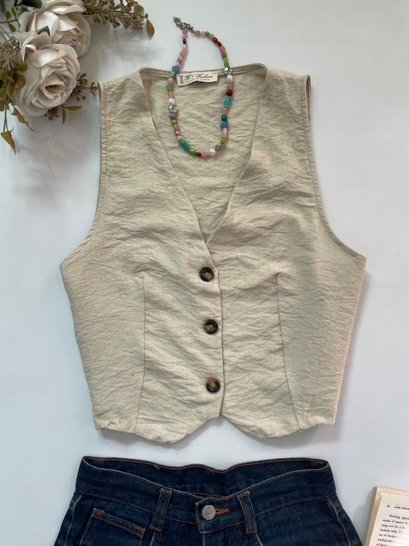 Vintage Waistcoat-Bust 36