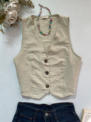 Vintage Waistcoat-Bust 36