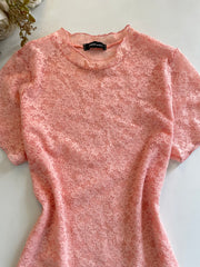 Sheer Lace Top-Bust 34 to 36