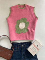 Chunky Sweater Vest-Bust 44
