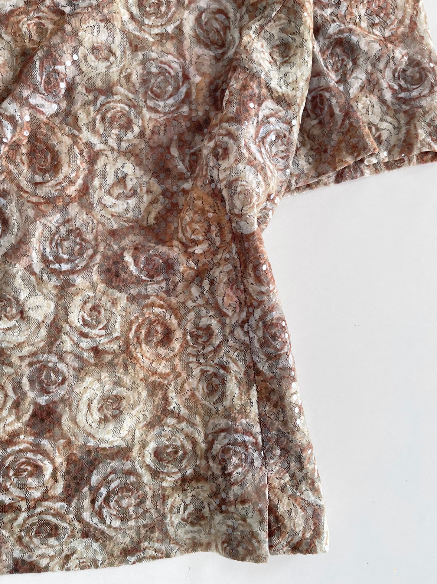 Sequin Vintage Top-Bust 46