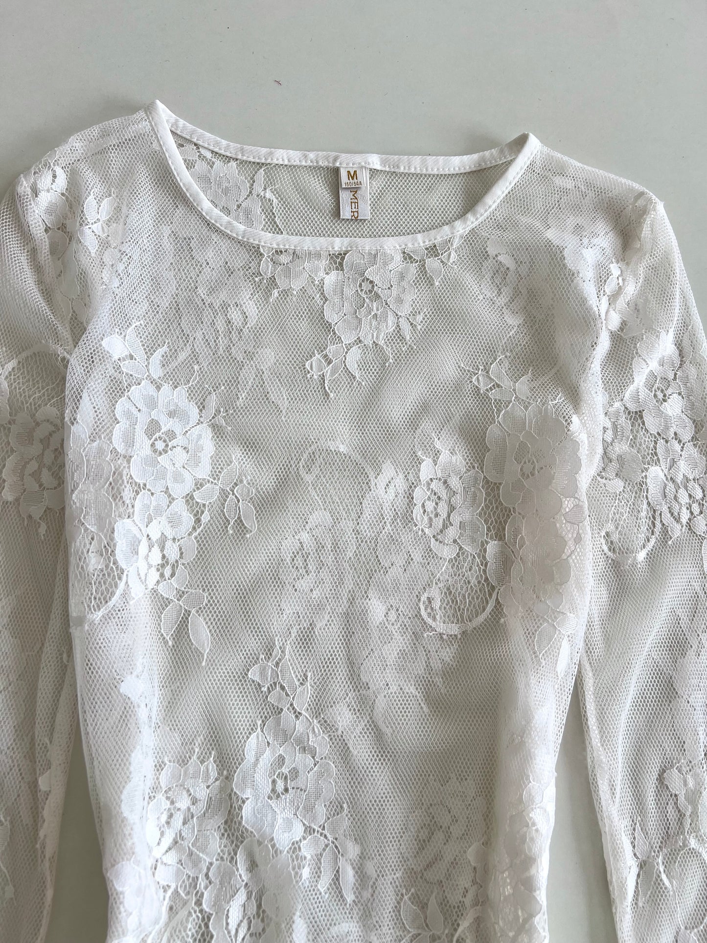 Mermaid Sheer Top-Bust 32