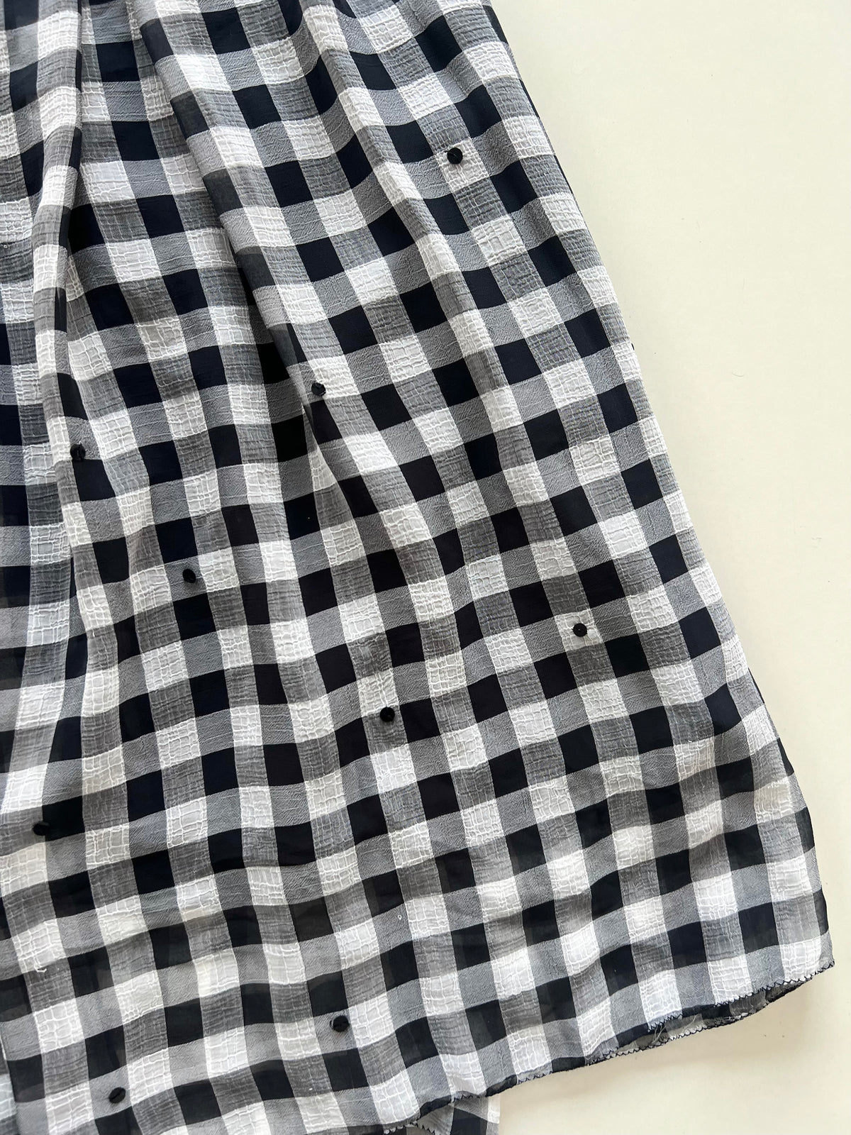 Robette Gingham Skirt-Waist 30 to 32