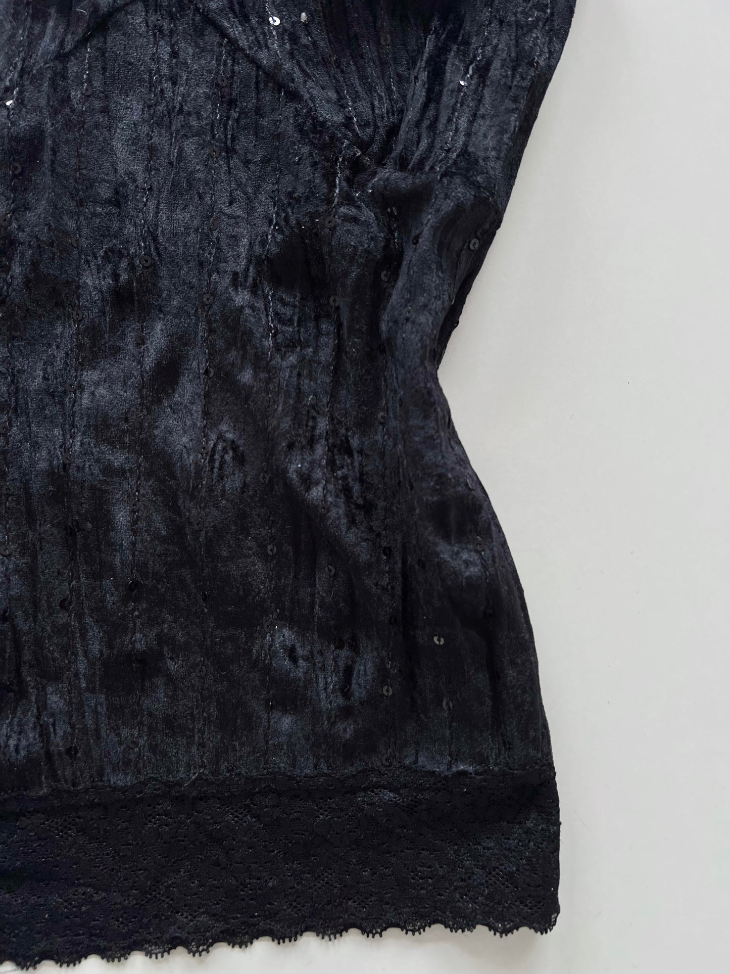 Sequin Vintage Top-Bust 32 to 34