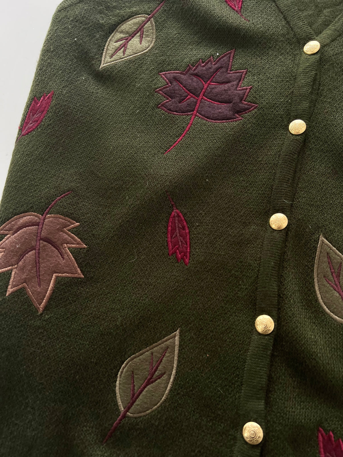 Croft&Barrow Embroidered Vest Sweater-Bust 40