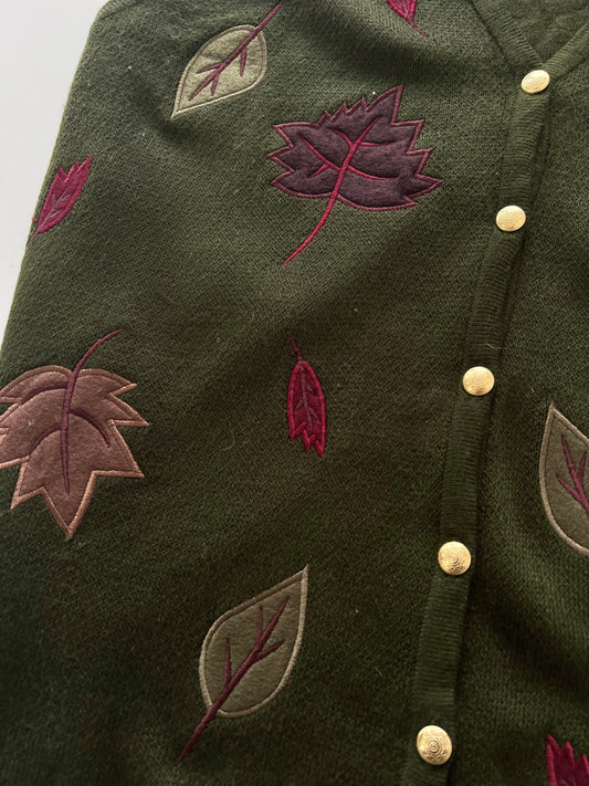 Croft&Barrow Embroidered Vest Sweater-Bust 40