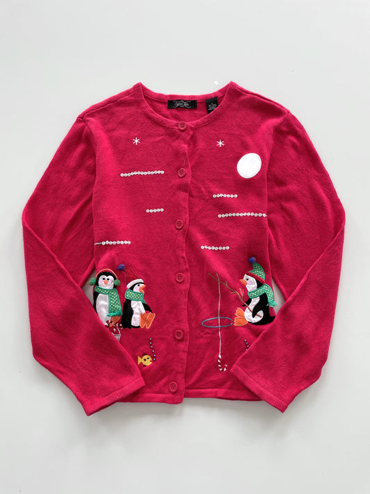 Crystal Kobe Embroidered Christmas Sweater-Bust 46