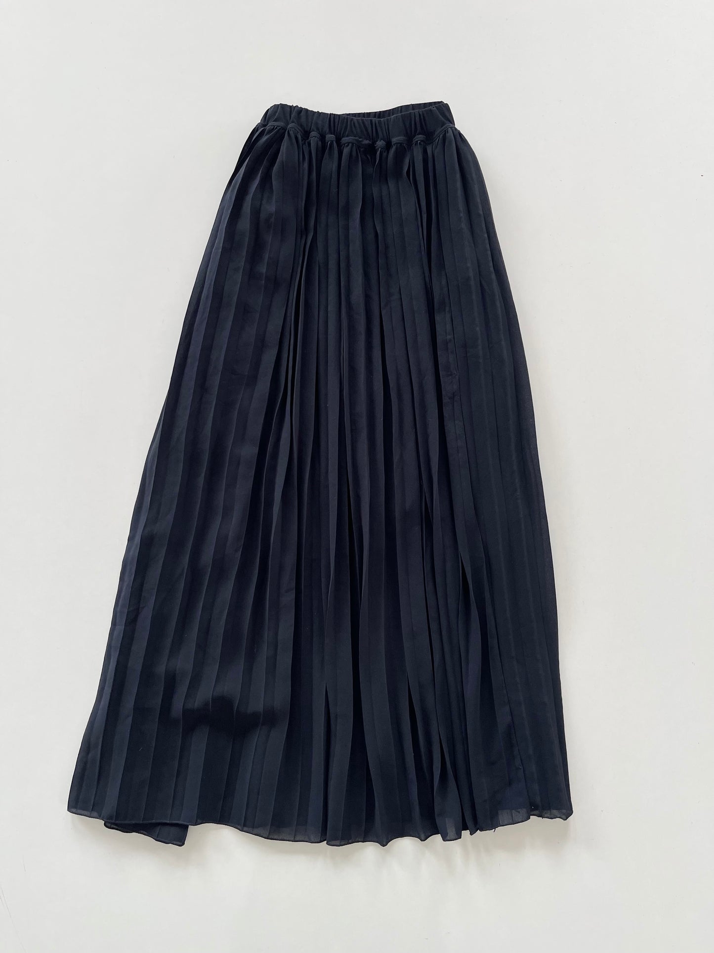 Solid Black Prairie Skirt-Waist 30 to 36