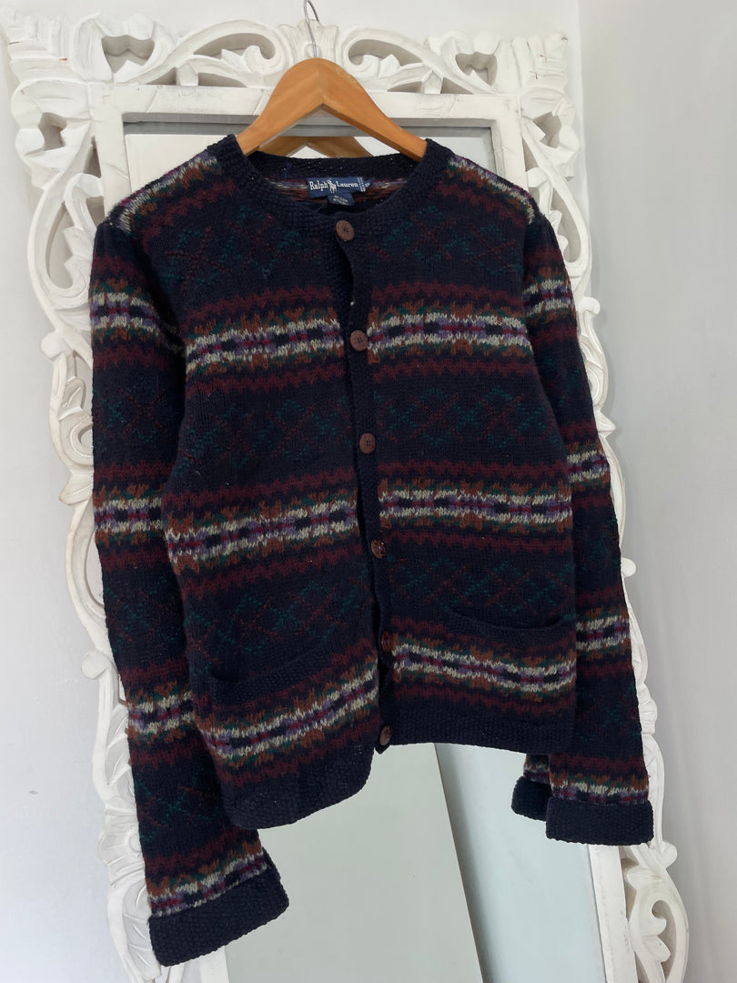Ralph Lauren 100% Wool Vintage Sweater-Chest 36