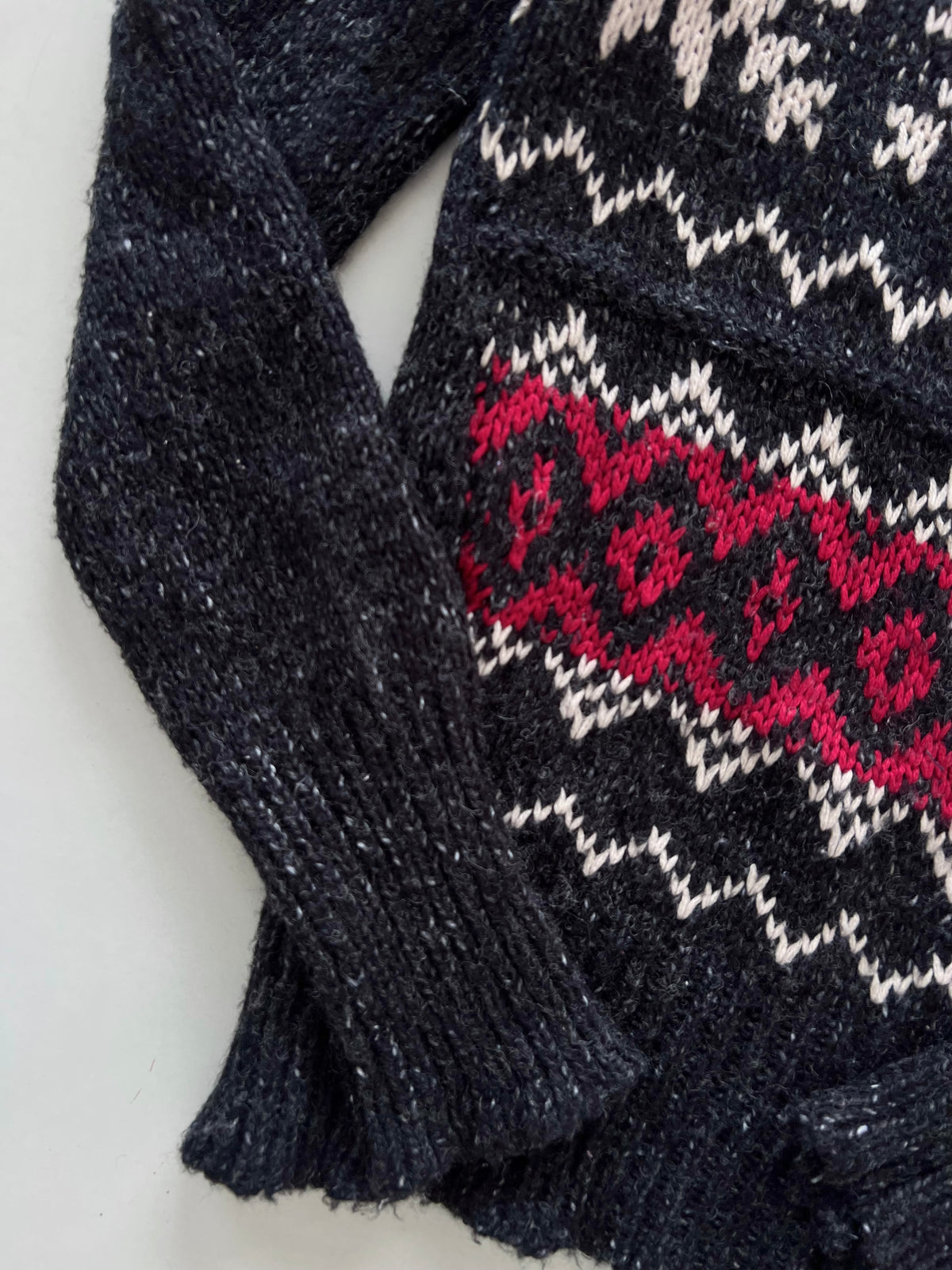 Maurices Embroidered Sweater-Bust 36
