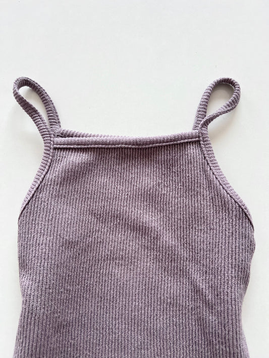 Ribbed Mauve Top-Bust 28 to 30