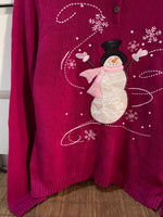 Load image into Gallery viewer, Christopher &amp; Banks Embroidered Christmas Sweater-Chest 40