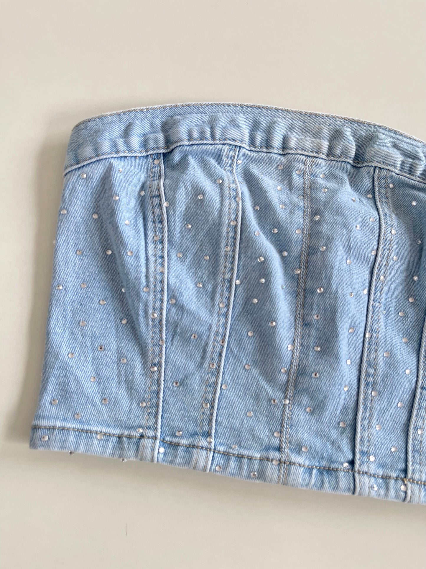 New Cvltr Denim Top-Bust 32