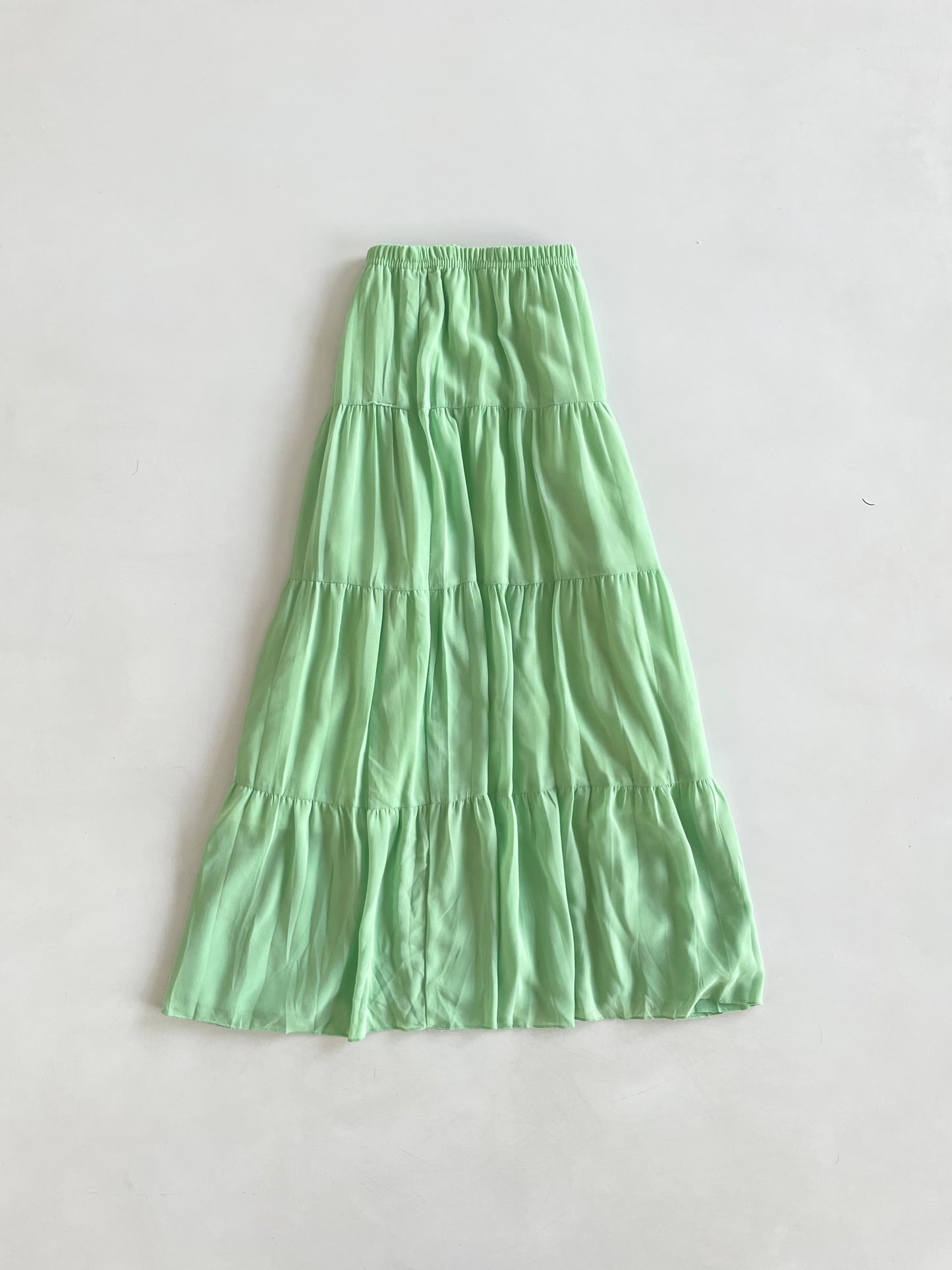 Pastel Solid Skirt-Bust 34 to 38