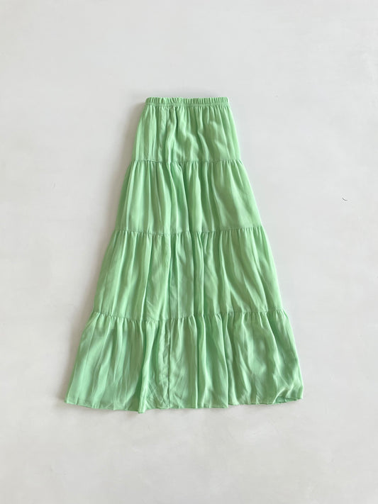Pastel Solid Skirt-Bust 34 to 38