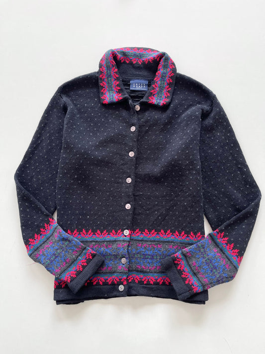 Crazy Horse Embroidered Sweater-Bust 44